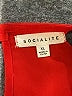 Socialite 100% Polyester Red Sleeveless Blouse Size XL - photo 7