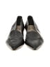 Donna Carolina Black Flats Size EU 38 1/2 - photo 2
