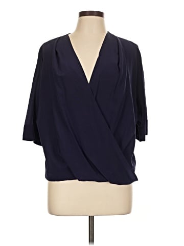 Trina Turk 3/4 Sleeve Silk Top (view 1)