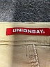 Unionbay Solid Yellow Khakis Size 7 - photo 3