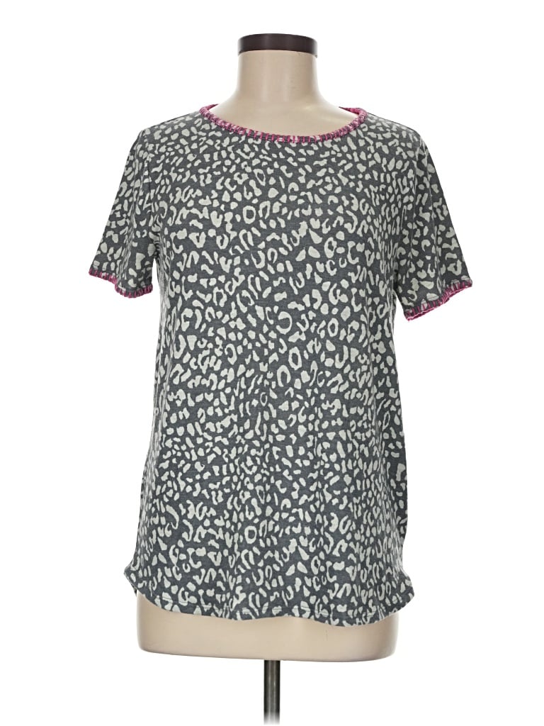 Pre-owned Staccato Short Sleeve T-shirt In Gray