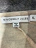 Sincerely Jules Solid Tan Jumpsuit Size XL - photo 4