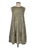 Audrey 3+1 Metallic Gray Casual Dress Size S - photo 1