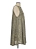 Audrey 3+1 Metallic Gray Casual Dress Size S - photo 4