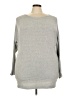 chic soul (chicsoul.com) Gray Pullover Sweater Size 3X - photo 1