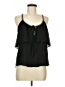 April Black Sleeveless Blouse Size M (estimated) - photo 1