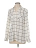 Dex 100% Polyester Ivory Long Sleeve Blouse Size M (estimated) - photo 1