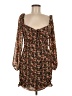 FLORET STUDIOS 100% Polyester Floral Brown Casual Dress Size S - photo 1