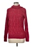 Olivia Sky Red Turtleneck Sweater Size M - photo 1