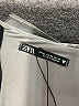 Zara Metallic Silver Cocktail Dress Size XS - photo 6