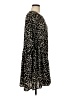 Hayden 100% Polyester Animal Print Black Casual Dress Size M - photo 4