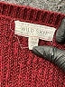 Wild Skye Stripes Burgundy Pullover Sweater Size L - photo 7