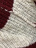 Wild Skye Stripes Burgundy Pullover Sweater Size L - photo 8