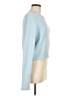 Zara Solid Blue Pullover Sweater Size L - photo 4
