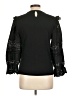 J.Crew Black Long Sleeve Blouse Size L - photo 2