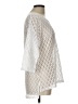 Unbranded Ivory 3/4 Sleeve Top Size L (estimated) - photo 4