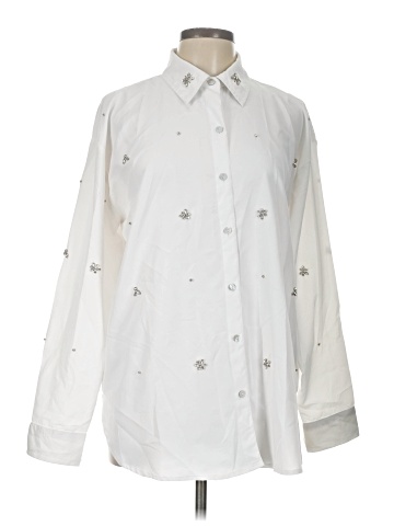 Style Envy Long Sleeve Button-Down Shirt (view 1)