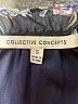 Collective Concepts 100% Polyester Print Blue Casual Dress Size S - photo 7