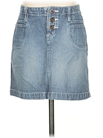 Tilt Denim Skirt (view 1)