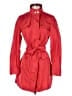 Moncler 100% Polyester Red Trenchcoat Size Sm (1) - photo 1