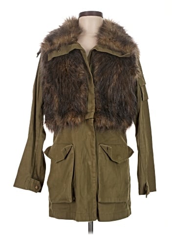 Three Floor Faux Fur Jacket (view 1)
