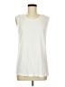 J.Crew Ivory Sleeveless T-Shirt Size M - photo 1
