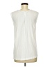 J.Crew Ivory Sleeveless T-Shirt Size M - photo 2