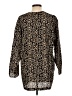 Avon 100% Rayon Black Kimono Size L - photo 2