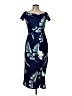 Unbranded Tropical Blue Casual Dress Size L - photo 1