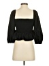 Assorted Brands Black 3/4 Sleeve Top Size S - photo 2
