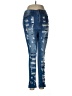 VIP Jeans Print Blue Jeans Size 9 - 10 - photo 1