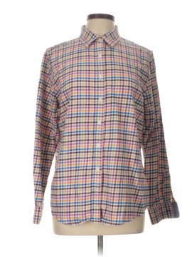 Lands' End Long Sleeve Button Down Shirt