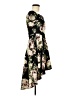 Windsor Floral Black Cocktail Dress Size M - photo 4