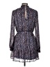 Lost + Wander 100% Polyester Paisley Blue Casual Dress Size M - photo 2