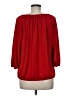 MICHAEL Michael Kors Red 3/4 Sleeve Blouse Size M - photo 2