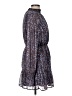 Lost + Wander 100% Polyester Paisley Blue Casual Dress Size M - photo 4