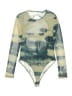 Zara Green Bodysuit Size M - photo 1