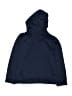 Lands' End 100% Polyester Blue Zip Up Hoodie Size 8 - photo 2