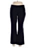 Apt. 9 Solid Black Dress Pants Size 14 (petite) - photo 1