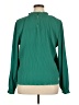 Ann Taylor Green Long Sleeve Blouse Size XL - photo 2