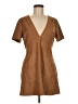 Lush 100% Polyester Brown Casual Dress Size M - photo 1