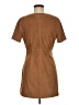 Lush 100% Polyester Brown Casual Dress Size M - photo 2