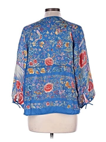 Roberto Cavalli 3/4 Sleeve Silk Top (view 2)