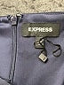 Express 100% Polyester Solid Black Formal Skirt Size 4 - photo 4