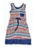 Unbranded Print Blue Dress Size 10 (estimated) - photo 1