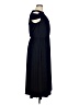 ASOS Solid Black Blue Casual Dress Size 14 - photo 4