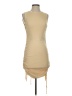Lioness Solid Tan Cocktail Dress Size S - photo 1