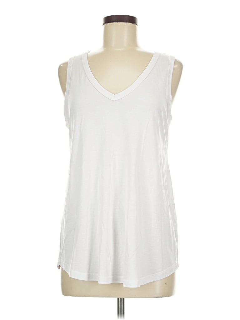 Pre-owned Peyton Jensen Sleeveless T-shirt In White