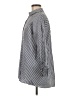 Zara Basic Stripes Gray Blue 3/4 Sleeve Blouse Size XS - photo 5
