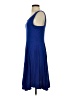 Coercion Solid Blue Cocktail Dress Size S - photo 5